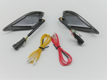 LED-Blinker-Set hinten - GASOLINA - Vespa Primavera/Sprint 50-150 ccm (ab Bj. 2013) - smoked